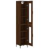 Highboard Brown Oak - Stylish Storage Solution | Hipo Market