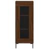 Highboard Brown Oak - Stylish Storage Solution | Hipo Market