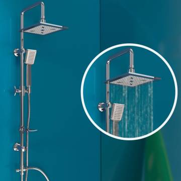 EISL EASY COOL Chrome Overhead Shower Set - Perfect for Wellness