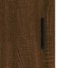 Stylish Highboard Brown Oak | 69.5x34x180 cm | Hipomarket