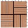 22 pcs WPC Decking Tiles 30x30 cm - Durable & Water-Resistant