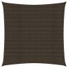 Sunshade Sail 160 g/m² Brown 3.6x3.6 m HDPE Colour brown Size 3.6 x 3.6 m Quantity in Package 1 