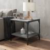 Stylish Grey Sonoma Side Tables - Set of 2 | HipoMarket