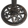 Sundial Bronze Plastic 35.5x82 cm - Antique Garden Charm