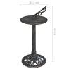 Sundial Bronze Plastic 35.5x82 cm - Antique Garden Charm