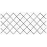 Trellis Fences 5 pcs Grey Solid Firwood 180x80 cm - Hipomarket