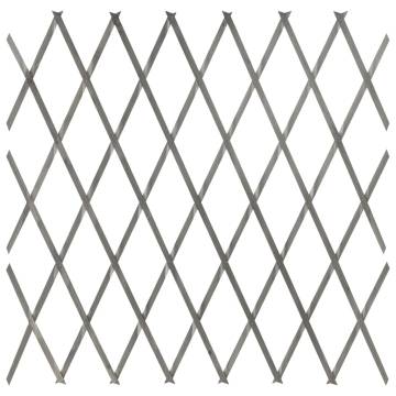 Trellis Fences 5 pcs Grey Solid Firwood 180x80 cm - Hipomarket