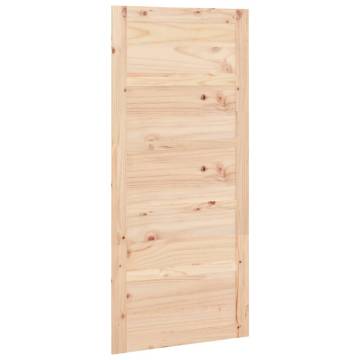 Barn Door 90x1.8m Solid Wood Pine - Space-Saving Design