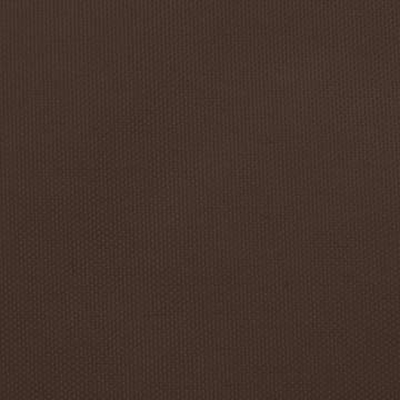 Brown Triangular Sunshade Sail 5x6x6m | HipoMarket UK