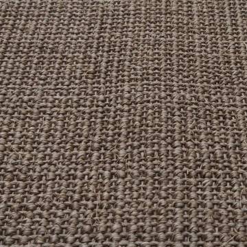 Sisal Rug for Scratching Post Brown 80x250 cm | Hipo Market