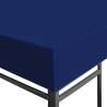 Gazebo Top Cover 310 g/m² 4x3 m Blue - Durable & Water Resistant