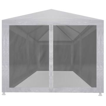 Party Tent with 6 Mesh Sidewalls 6x3 m - Outdoor Events