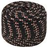 Durable Black Boat Rope 12mm 100m Polypropylene - Hipo Market