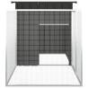 Rabbit Cage Anthracite 200x91x100 cm - Galvanised Steel