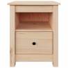 Elegant Solid Wood Pine Bedside Cabinets - Set of 2