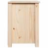 Elegant Solid Wood Pine Bedside Cabinets - Set of 2