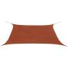 Sunshade Sail Oxford Fabric Rectangular 2x4 m Terracotta Colour terracotta Size 2 x 4 m Quantity in Package 1 