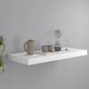 Floating Wall Shelf White 60x23.5x3.8 cm MDF Colour white Size 60 x 23.5 x 3.8 cm Quantity in Package 1 Number of Pieces 