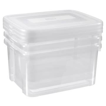 Curver Storage Boxes Set Handy 3x25L - Neat & Versatile Storage