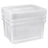 Curver Storage Boxes Set Handy 3x25L Transparent Quantity in Package 3 Capacity 25 l Number of 1 