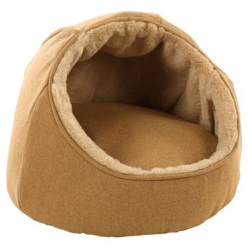 FLAMINGO Cat Cave Lana 46x46x36 cm - Ochre Comfort for Cats