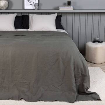 Venture Home Milo Bedspread 260x260 cm - Grey Polyester