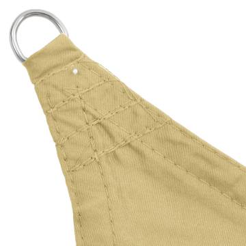 Beige Sunshade Sail - 3.6x3.6m Oxford Fabric | Hipomarket UK