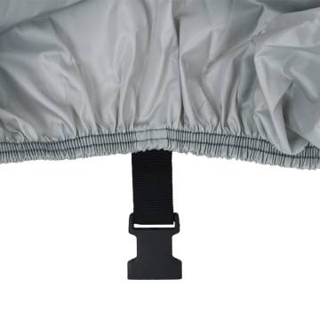 Boat Cover Grey 530x213 cm - Durable & Weather Resistant