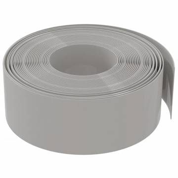 Garden Edgings 5 pcs Grey 10 m | Durable Polyethylene