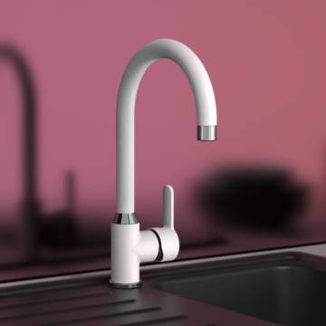 EISL DIZIANI White-Chrome Kitchen Mixer Tap - Modern & Reliable