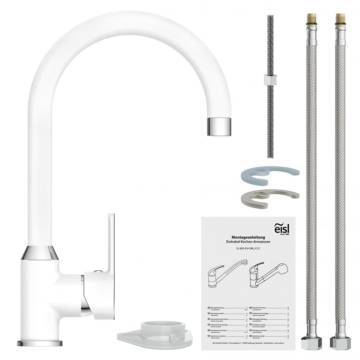 EISL DIZIANI White-Chrome Kitchen Mixer Tap - Modern & Reliable