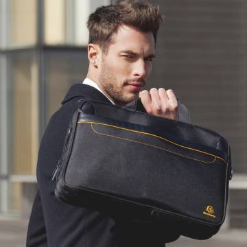 Exacompta Exactive Laptop Briefcase - Stylish & Efficient