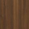 Brown Oak Wall Cabinets - 2 pcs, Stylish & Practical Storage