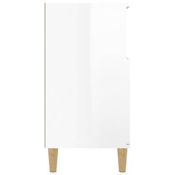 High Gloss White Sideboard - Stylish Storage Solution