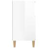 High Gloss White Sideboard - Stylish Storage Solution