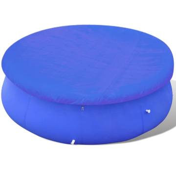 Durable Round Pool Cover PE 460 cm - 90 g/m² | HipoMarket