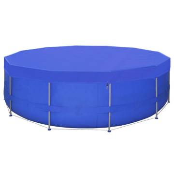 Durable Round Pool Cover PE 460 cm - 90 g/m² | HipoMarket