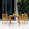 Garden Table 85x85x75 cm Solid Wood Acacia Size 85 x 85 x 75 cm Quantity in Package 1 