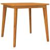 Garden Table 85x85 cm Solid Wood Acacia | Hipo Market