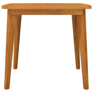 Garden Table 85x85 cm Solid Wood Acacia | Hipo Market