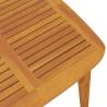 Garden Table 85x85 cm Solid Wood Acacia | Hipo Market