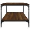 Stylish Brown Oak Coffee Table - 80x50x40 cm | HiPoMarket