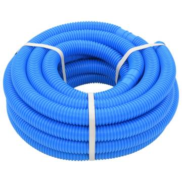 Pool Hose with Clamps - 12m Blue 38mm | HipoMarket UK