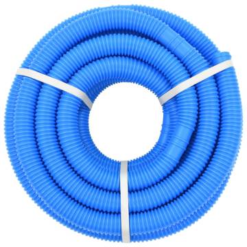 Pool Hose with Clamps - 12m Blue 38mm | HipoMarket UK