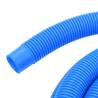 Pool Hose with Clamps - 12m Blue 38mm | HipoMarket UK