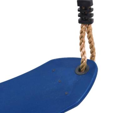 Children's Blue Swing Seat - Fun & Durable Garden Swing