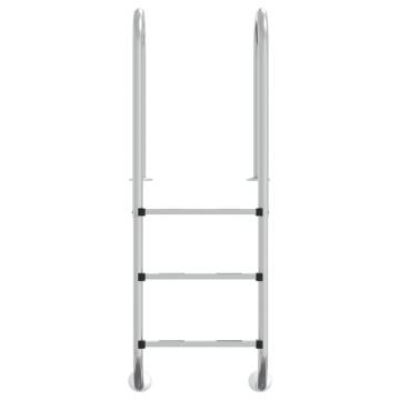 Durable 304 Stainless Steel Pool Ladder - 54x38x158 cm