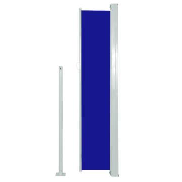 Patio Retractable Side Awning 160x500 cm Blue - HipoMarket