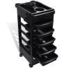 Hair Salon Plastic Trolley with Wheels - Organize Your Tools