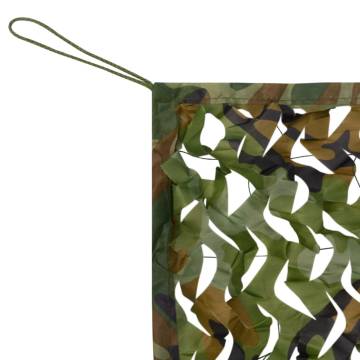 Camouflage Net with Storage Bag 4x6 m - Waterproof & UV Resistant